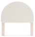 Wistenpine - Blush - Full Upholstered Panel Headboard