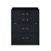 Irvine - Mini Vanity With Stool, LED And USB - Glossy Black