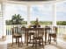 Island Estate - South Beach Swivel Counter Stool - Dark Brown