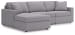 Modmax - Granite - 3-Piece Sectional With Laf Corner Chaise