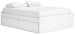 Onita - Queen Platform Bed With 2 Side Storage - White