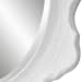 Sea Coral - Round Mirror - White