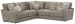 Turner - 3 Piece Sectional - Mushroom