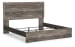 Ralinksi - King Panel Bed - Gray
