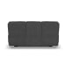 Strait - Power Reclining Sofa With Power Headrests - Gray
