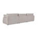 Caplan - Upholstered 3 Piece Modular Sectional - Dawn White