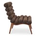 Arlo - Performance Fabric Accent Chair - Deep Brown