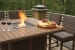 Paradise Trail - Medium Brown - 5 Pc. - Outdoor Counter Height Dining Table With 4 Barstools