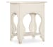 Americana - One-Drawer Oval Nightstand - White