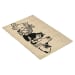 Doormats - Kitty Crew Doormat - Black/Sand