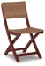 Safari Peak - Brown - Chairs W/Table Set (Set of 3)