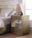 Sonnet - Two-Drawer Nightstand - Dark Gray