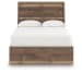 Chirason - Full Panel Bed With Storage - Brown