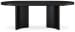 Rowanbeck - 5 Pc. - Dining Table, 4 Side Chairs - Black