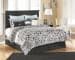 Maribel - Black - 4 Pc. - Dresser, Mirror, King Panel Headboard With Bolt On Bed Frame