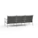 Provence - Sofa, With Self Welt - Canvas Flax / Black