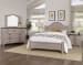 Bungalow - Queen Arched Bed - Dover Grey Two Tone