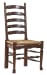 English Country - Ladderback Side Chair (Set of 2) - Dark Brown