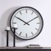 Fleming - Large Wall Clock - Black