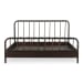 Vivian - King Bed - Dark Brown