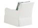 Ocean Breeze - Palm Frond Swivel Chair - White