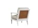 Barclay Butera Upholstery - Splashes Leather Chair - White / Beige