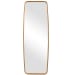 Mirror With Rounded Corners - Gold Leaf