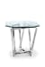 Lenox Square - Octagonal End Table - Nickel