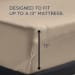 Linens - Tempur Breeze Cooling Sheet Set - Sandstone - California King