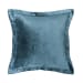 Lapis - Velvet Pillow 22' x 22' - Ocean Blue