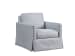 Barclay Butera Upholstery - Beach Club Chair - Light Blue / White