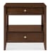 Archives - Two-Drawer Nightstand - Dark Brown