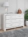 Altyra - King Upholstered Storage Bed - 9 Pc. - Dresser, Mirror, Chest, King Bed, 2 Nightstands - White