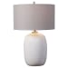 Winterscape - Glaze Table Lamp - White