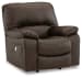 Leesworth - Dark Brown - Power Rocker Recliner
