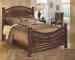Leahlyn - Warm Brown - King Panel Bed