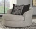Megginson - Storm - 4 Pc. - Right Arm Facing Corner Chaise 2 Pc Sectional, Chair, Ottoman