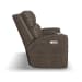 Score - Power Reclining Loveseat With Console & Power Headrests & Lumbar - Brown