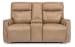 Holton Power Reclining Loveseat with Console & Power Headrests