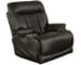 Naples - Power Headrest Power Lay Flat Recliner With Extended Ottoman - Leather