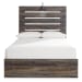 Drystan - Full Panel Bed - Brown / Beige