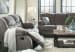 Tulen - Gray - 3 Pc. - Reclining Sofa, Loveseat, Rocker Recliner