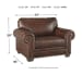 Roleson - Walnut - 4 Pc. - Sofa, Loveseat, Chair And A Half, Ottoman