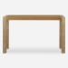Bentley - Grasscloth Console Table