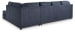 Albar Place - Cobalt - 2-Piece Sectional With Laf Sofa Chaise