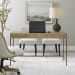 Aristotle - Natural Wood Modern Desk