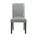 Meridian - Dining Side Chair (Set of 2) - Gray