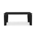 Satona - Dining Table - Jet Black