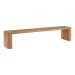 Post - Large Dining Bench - Natural