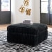 Midnight-Madness - Oversized Accent Ottoman - Onyx